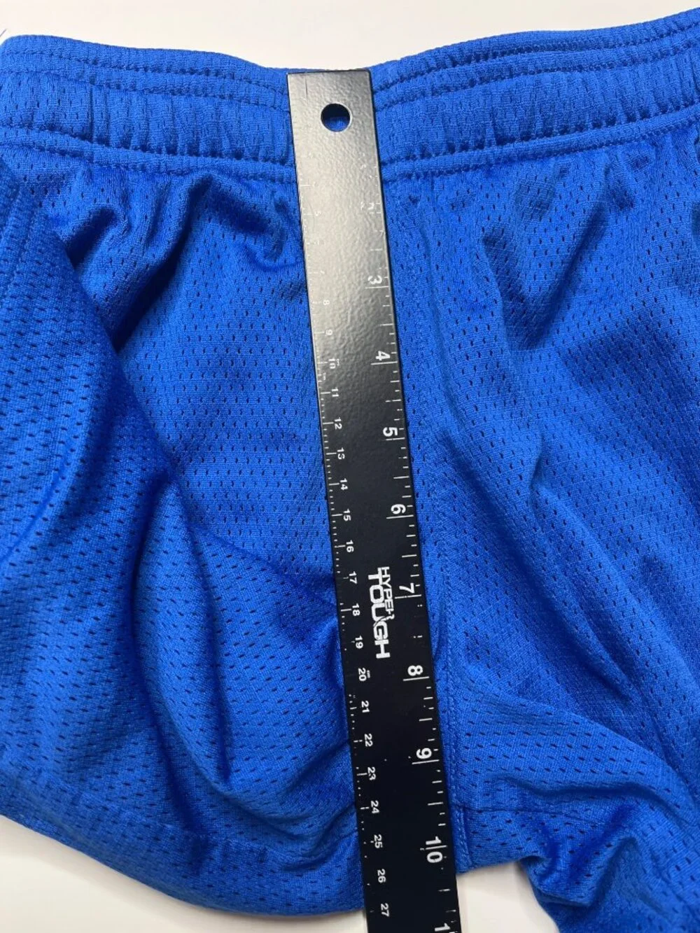 Champion Boys Medium 8-10 Mesh Athletic Basketball Shorts Blue Gym